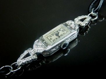 ART DECO DIAMOND COCKTAIL WATCH