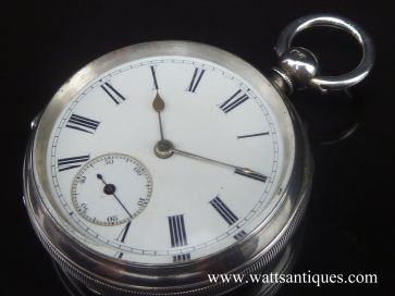CHESTER SILVER POCKET WATCH 1899