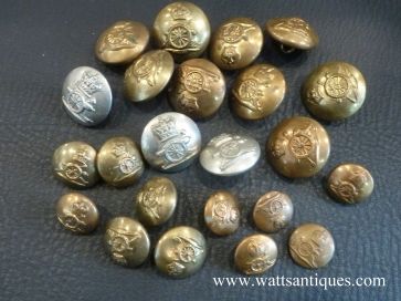 ROYAL ARTILLARY BRASS BUTTONS 