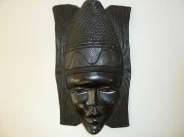 TRIBAL CARVED FACE MASK