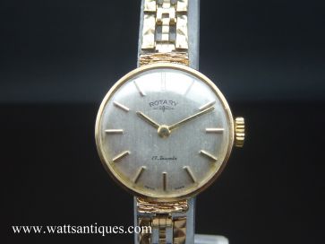 ROTARY 9K GOLD LADIES WATCH