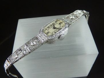 ART DECO DIAMOND COCKTAIL WATCH