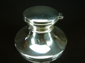 SILVER INKWELL