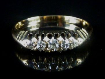 5 STONE DIAMOND RING