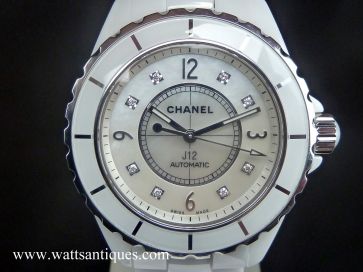 CHANEL J12 DIAMOND MOP DIAL
