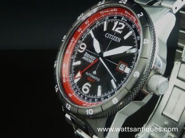 CITIZEN RED ARROWS AUTOMATIC GMT 