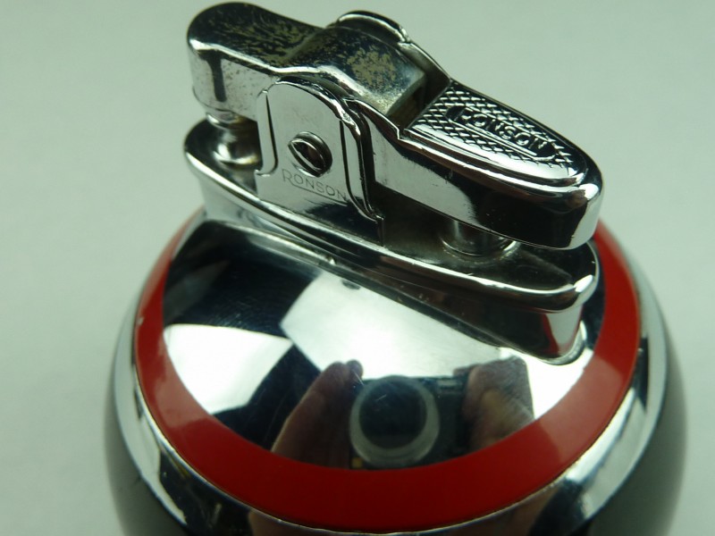 Watt's Antiques RONSON BILLIARD BALL LIGHTER