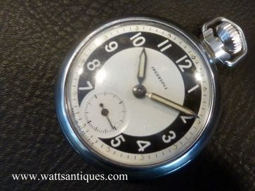 INGERSOLL PLATED POCKET WATCH
