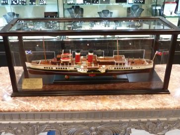 CASED WAVERLEY PADDLE STEAMER