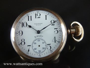 WALTHAM EQUITY POCKET WATCH