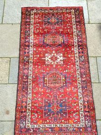 BOKHARA CARPET  2.05m x 1.15m RED