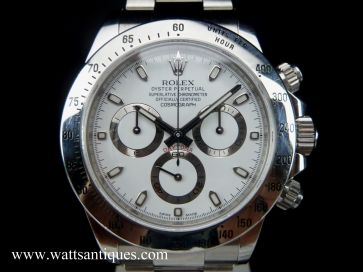 ROLEX DAYTONA WHITE DIAL 116520