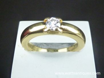  CARTIER C de CARTIER DIAMOND RING 