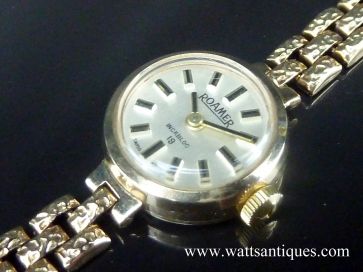 ROAMER LADIES 9K GOLD WATCH
