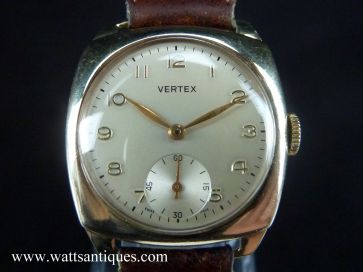 VERTEX 9K GOLD VINTAGE WATCH