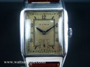  CYMA VINTAGE DECO CASE 