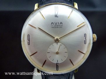 AVIA GENTS MECHANICAL G. PLATED