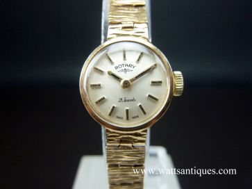 ROTARY 9K GOLD LADIES WATCH