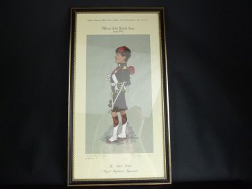 BLACK WATCH  Ltd Edit. CARICATURE PRINT