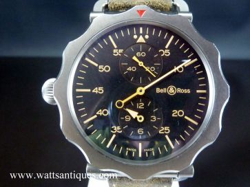 BELL & ROSS VINTAGE WW2 REGULATEUR