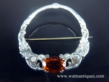ROBERT ALLISON SILVER BROOCH 1951