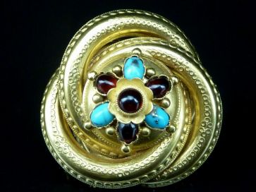 14K GOLD BROOCH