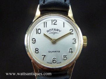 ROTARY 9K GOLD LADIES WATCH