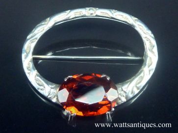 ROBERT ALLISON SILVER BROOCH
