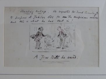  VINTAGE SATIRICAL CARTOON