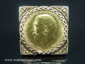 GEORGE V 1913 SOVEREIGN RING