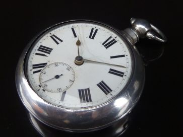 SILVER PAIR CASED POCKET WATCH
