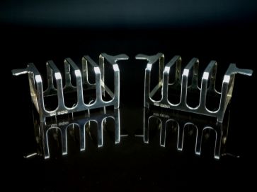 MAPPIN & WEBB SILVER TOAST RACKS